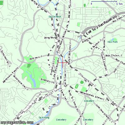 Gombak River (Sg Gombak) location map. | Download Scientific Diagram