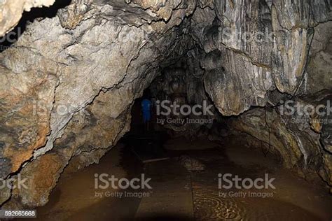 East Khasi Hills Cherrapunji Inside Mawsmai Caves Stock Photo ...