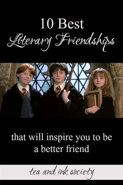 10 Memorable Literary Friendships that Will Inspire You to Be a Better ...