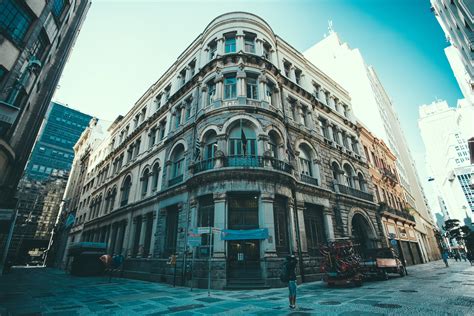 Corner Building and architecture in the city image - Free stock photo ...