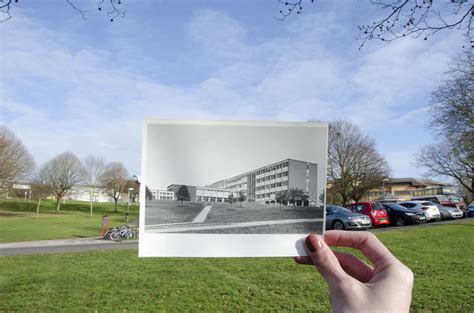 Now and then: This week's #ThrowbackThursday is of the Beacon Building at our Stafford Campus ...