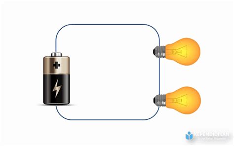 Lampu senter menggunakan rangkaian | Amenoma