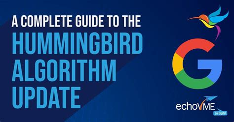 A Complete Guide To the Hummingbird Algorithm Update - echoVME Digital