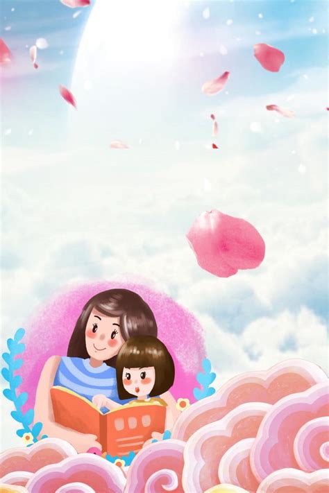 Mother S Day Theme Pink Background Wallpaper Image For Free Download ...