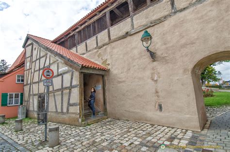 Inside the Nördlingen city wall