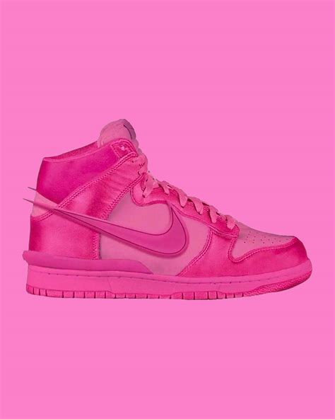 AMBUSH x Nike Dunk High Lethal Pink | SneakHeart