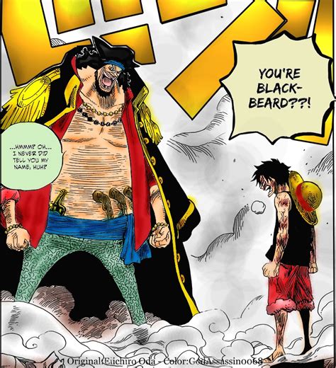 Luffy vs Blackbeard - Impel Down by godassassin0068 on DeviantArt