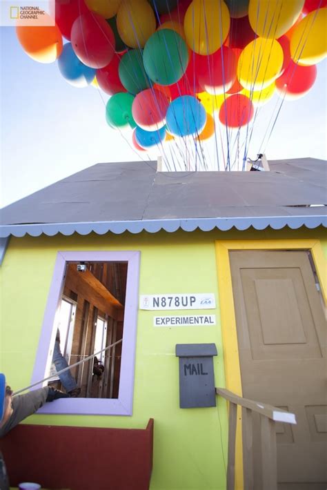 Unbelievable: Pixar's Up Movie House Recreated in Real Life