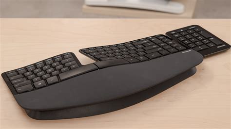 Microsoft Surface Keyboard vs Microsoft Sculpt Ergonomic Keyboard Side-by-Side Keyboard ...