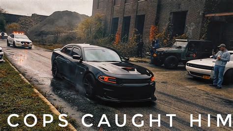 Charger Scat Pack Does Massive Burnout And This Happened - YouTube