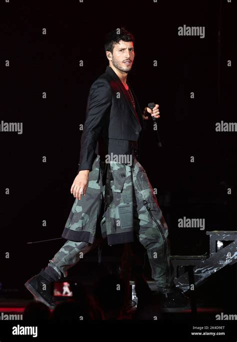 MIAMI, FL-OCT 1: Sebastian Yatra performs on stage during “DHARMA” Tour ...