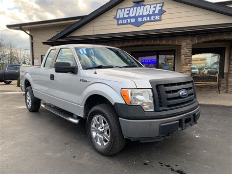 Used 2011 Ford F-150 4WD SuperCab 145" XL for Sale in Evansville IN 47715 Neuhoff Auto Sales