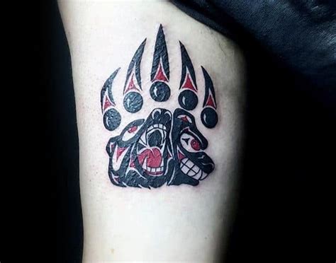 Bear Claw Tattoos For Men