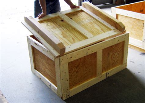 Wood Shipping Crates - Manufactured by CDC Packaging in New England