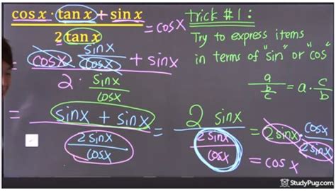 How to prove quotient and reciprocal identities | StudyPug