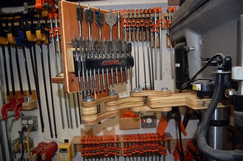 DRILL PRESS ACCESSORIES HOLDER • - by tyvekboy @ LumberJocks.com ~ woodworking community