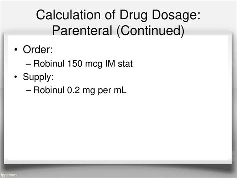 Parenteral Dosage of Drugs - ppt download