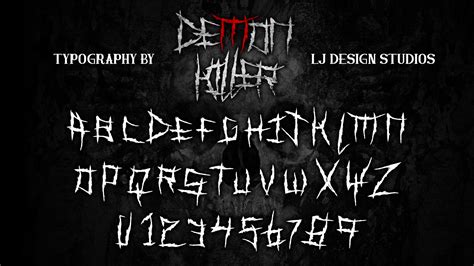 Download Demon Killer font | fontsme.com