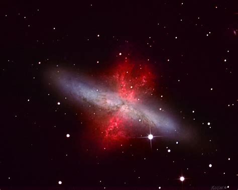 Messier 82 Cigar Galaxy (Copy) - Michael Adler Earth and Sky Imaging