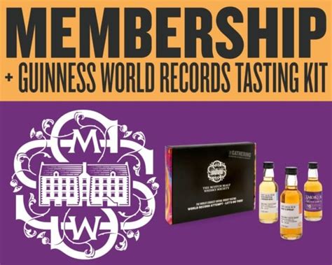 SMWS New Membership + Guinness World Record Attempt Pack – The Scotch Malt Whisky Society Australia