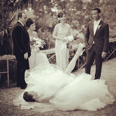 Weddings: Chrissy Teigen’s Stunning Wedding Dresses – Project FairyTale