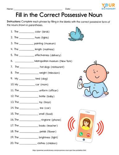 Singular And Plural Nouns Exercises Agenda Web - Joshua Bank's English ...