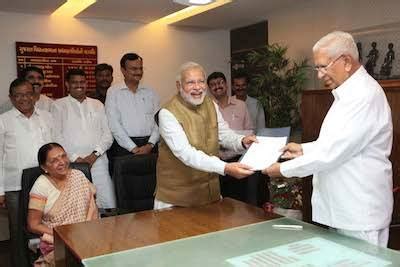 File:Narendra Modi hands over his resignation as Maninagar MLA to the Speaker of the Gujarat ...