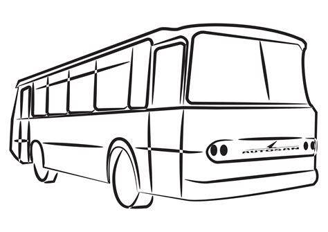 Coloring clipart bus, Coloring bus Transparent FREE for download on ...