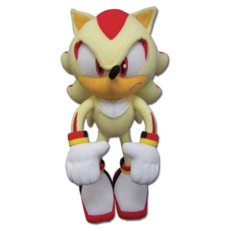 gE Animation Great Eastern gE-52631 Peluche de peluche Sonic The Hedgehog Super Shadow, 12 " GE ...