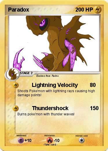 Pokémon Paradox 20 20 - Lightning Velocity - My Pokemon Card