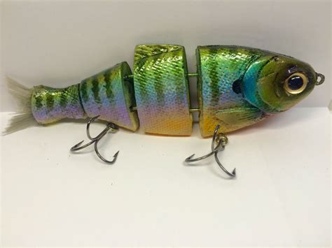 Foiled Bluegill Bullshad Swimbait - Hard Baits - TackleUnderground.com ...