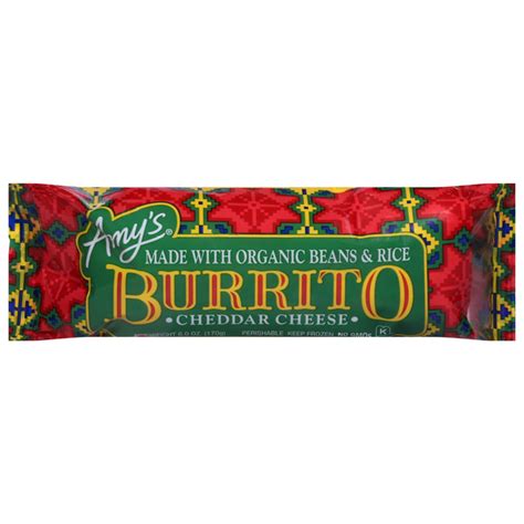 Save on Amy's Burrito Cheddar Cheese Organic Order Online Delivery ...