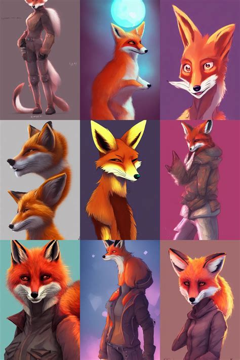 a fox fursona with natural colors, trending on | Stable Diffusion | OpenArt