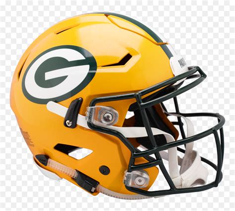 Packers Speed Flex Helmets - Green Bay Packers Football Helmet, HD Png ...