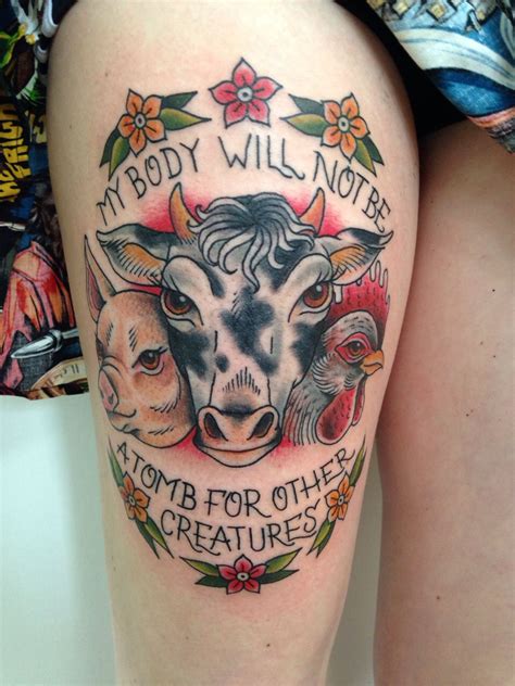 Animals are friends NOT food Piercing Tattoo, Tattoos And Piercings, New Tattoos, Cool Tattoos ...