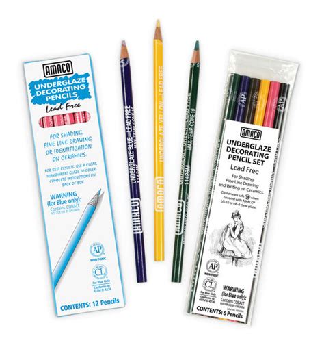 Underglaze Pencil Set : Class Packs and Sets | AMACO