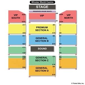 Winstar World Casino Concerts Seating Chart - artistsnew