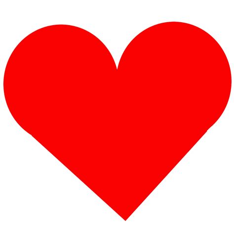 Basic Heart Shape - ClipArt Best