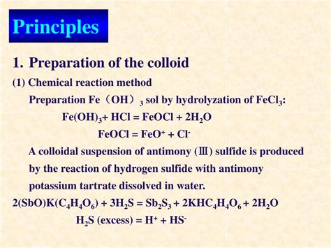 PPT - Experiment 15 Preparation and Properties of Colloidal Systems ...