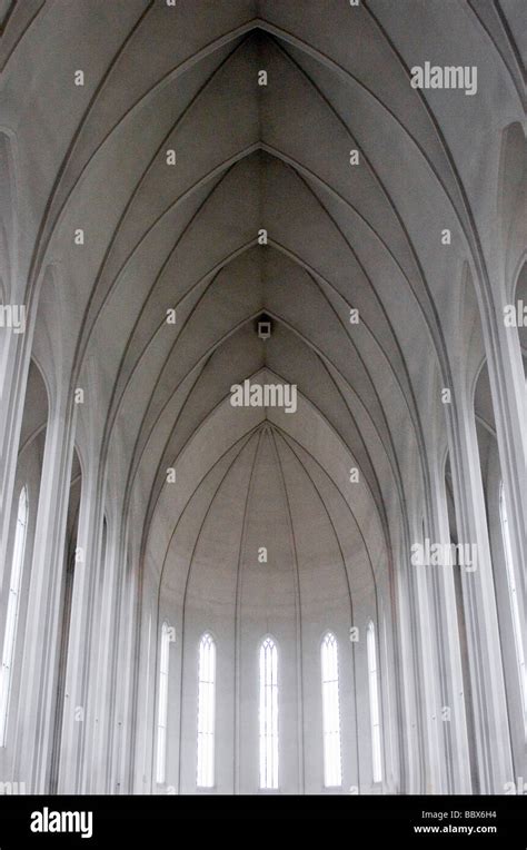 A church interior Iceland Stock Photo - Alamy