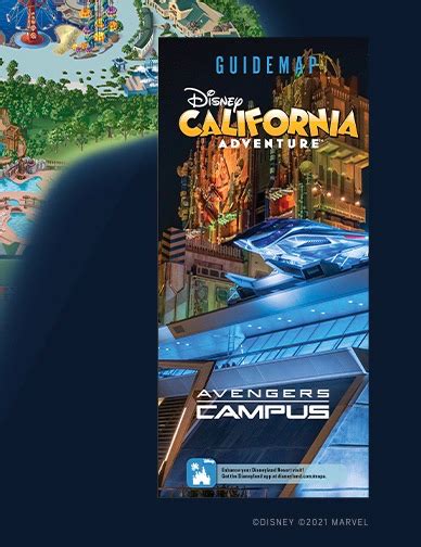 Disneyland Shares First Look at Avengers Campus Guide Map - Mousesteps