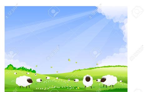 Grazing sheep clipart - Clipground