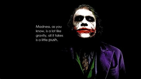 Joker Quotes Dark Knight Wallpaper