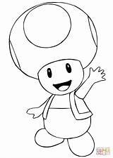 Mario Bros Toad coloring Page  Free Printable Coloring Pages sketch template