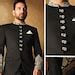 Indian Designer Tuxedo Blazer With Pant Jodhpuri Suit Mens Wedding Wear ...