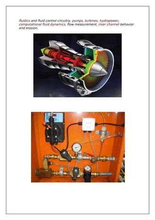 Applications of fluid mechanics