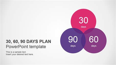 30 60 90 Days Plan PowerPoint Template & Presentation Slide | 90 day plan, Business plan ...