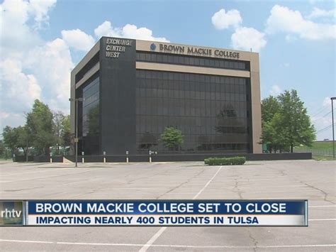 Brown Mackie Tulsa no longer accepting students