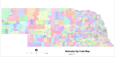 Nebraska | Grand island nebraska, Zip code map, Grand island