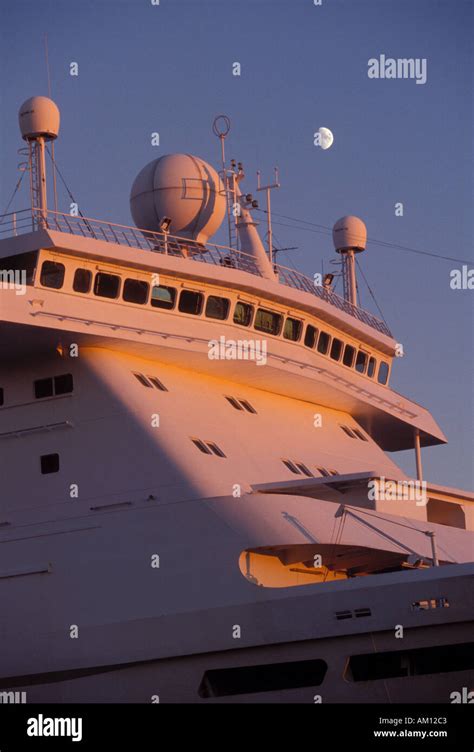 Cruise Ship Bridge Stock Photo - Alamy